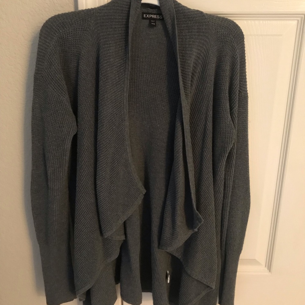 Express grey sweater